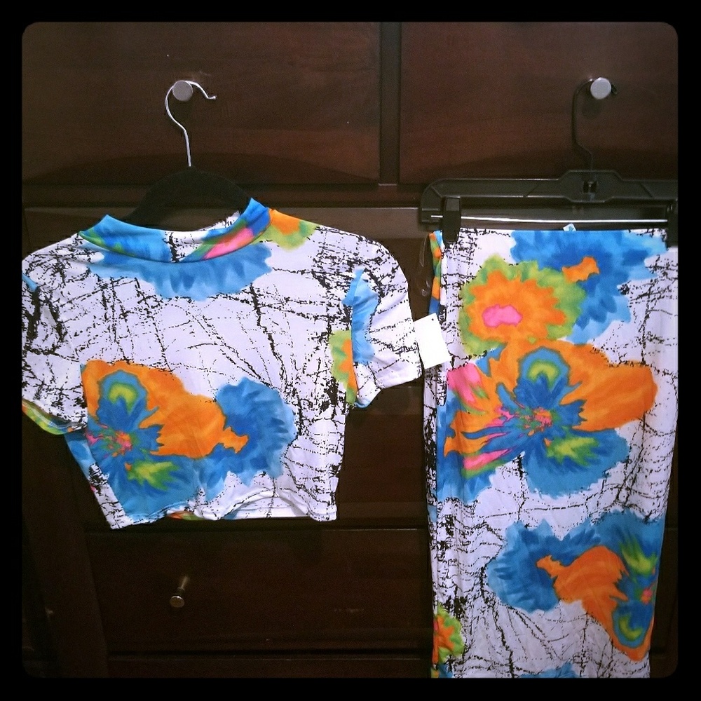 Party Tropical - skirt set